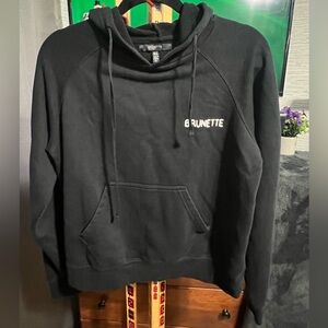 Brunette The Label Black Hoodie